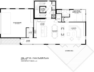 CIEL LOT 10 MAIN FLOOR PLAN